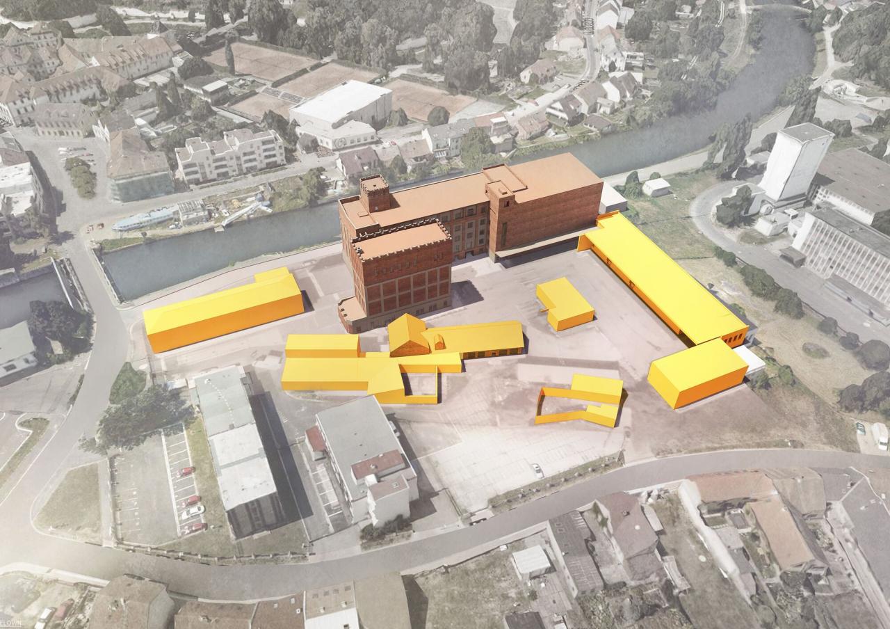 BIM建筑|帕尔杜比采 GAMPA、Sféra 建筑群与自动化工厂公共空间 / Šépka architekti BIM建筑|帕尔杜比采 GAMPA、Sféra 建筑群与自动化工厂公共空间 / Šépka architekti