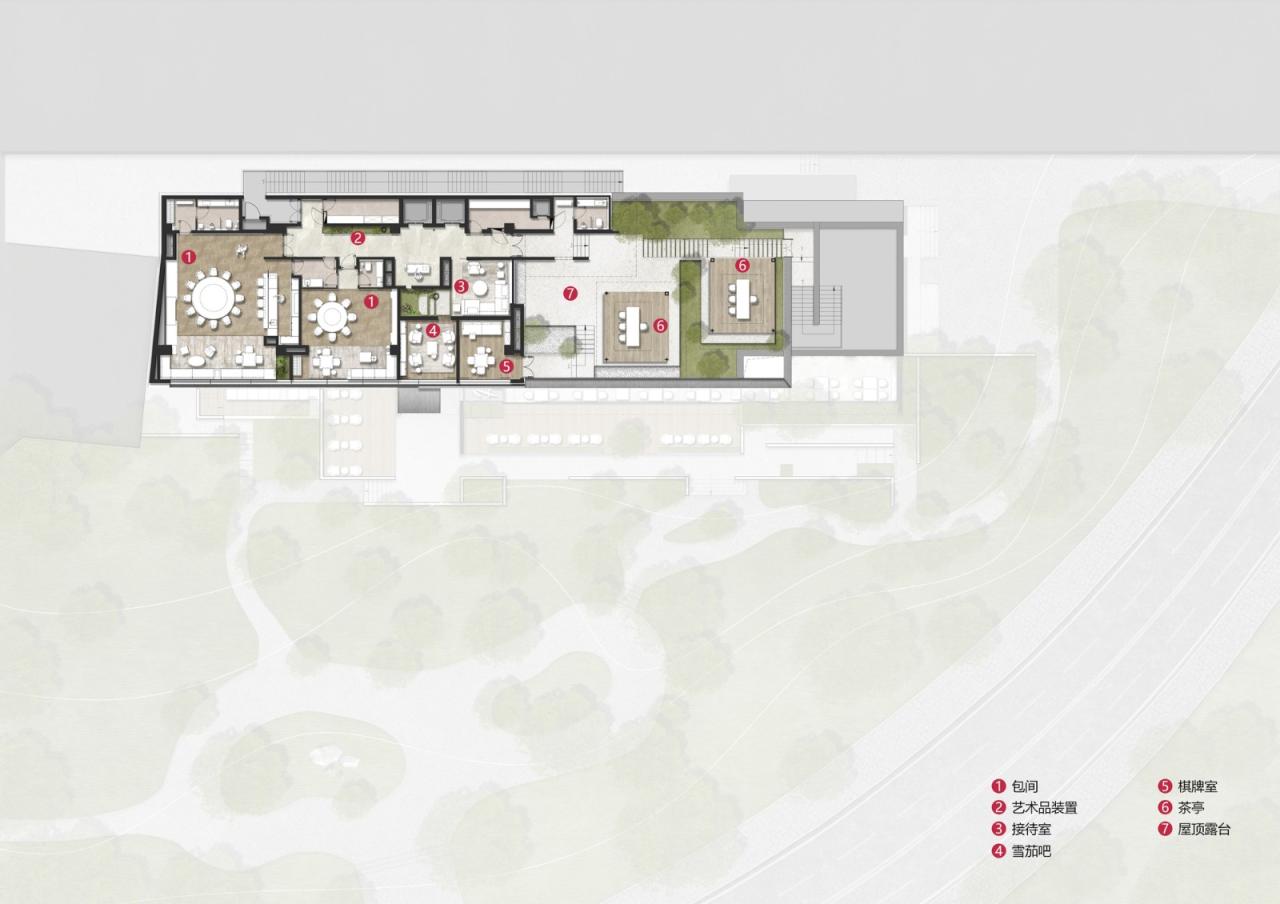 BIM建筑|南京鼓楼锦上 OCC 餐厅 / BUZZ 建筑事务所 BIM建筑|南京鼓楼锦上 OCC 餐厅 / BUZZ 建筑事务所