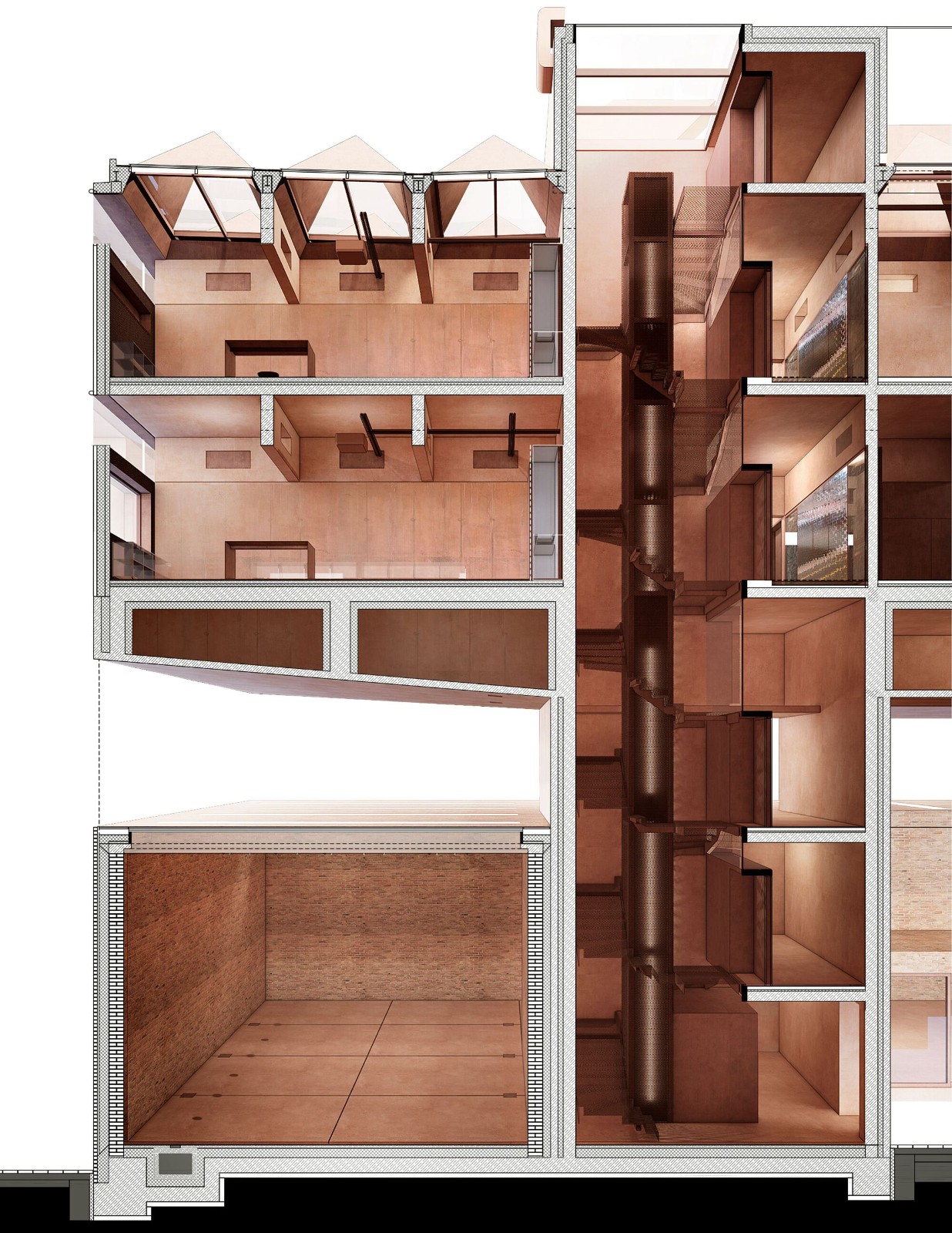 BIM建筑|帕尔杜比采 GAMPA、Sféra 建筑群与自动化工厂公共空间 / Šépka architekti BIM建筑|帕尔杜比采 GAMPA、Sféra 建筑群与自动化工厂公共空间 / Šépka architekti