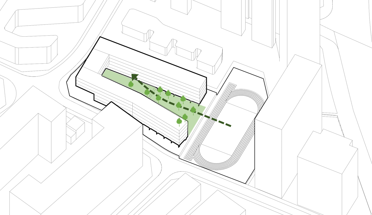 BIM建筑|深圳市龙华区清泉外国语学校初中部 / 一境建筑设计 BIM建筑|深圳市龙华区清泉外国语学校初中部 / 一境建筑设计