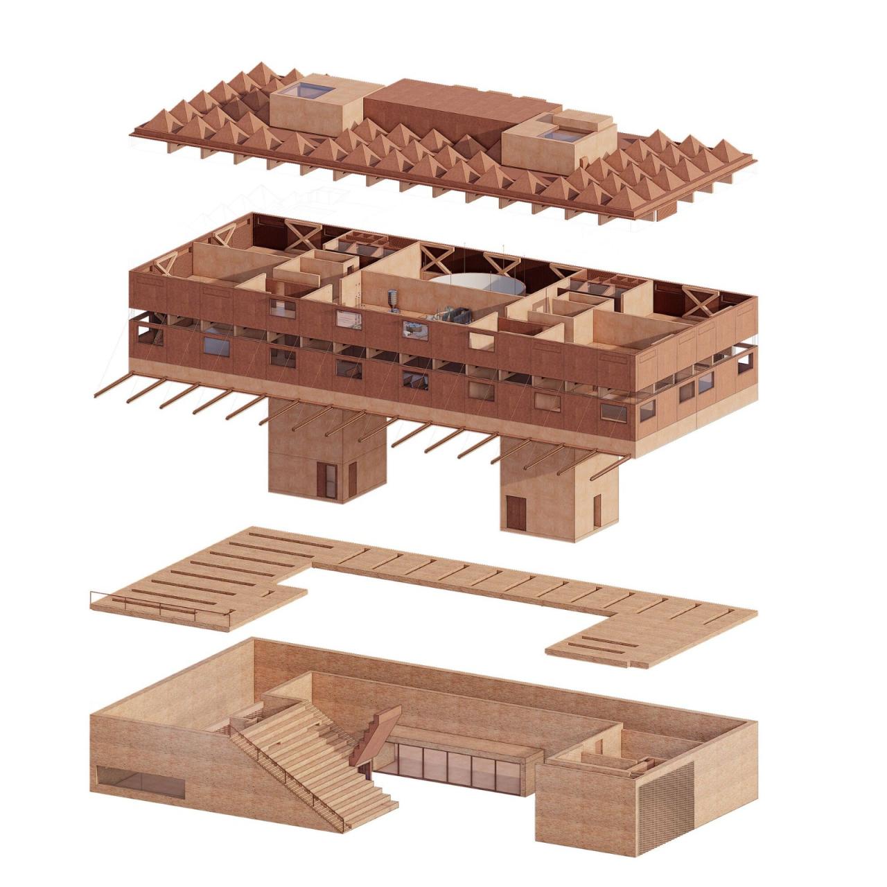 BIM建筑|帕尔杜比采 GAMPA、Sféra 建筑群与自动化工厂公共空间 / Šépka architekti BIM建筑|帕尔杜比采 GAMPA、Sféra 建筑群与自动化工厂公共空间 / Šépka architekti