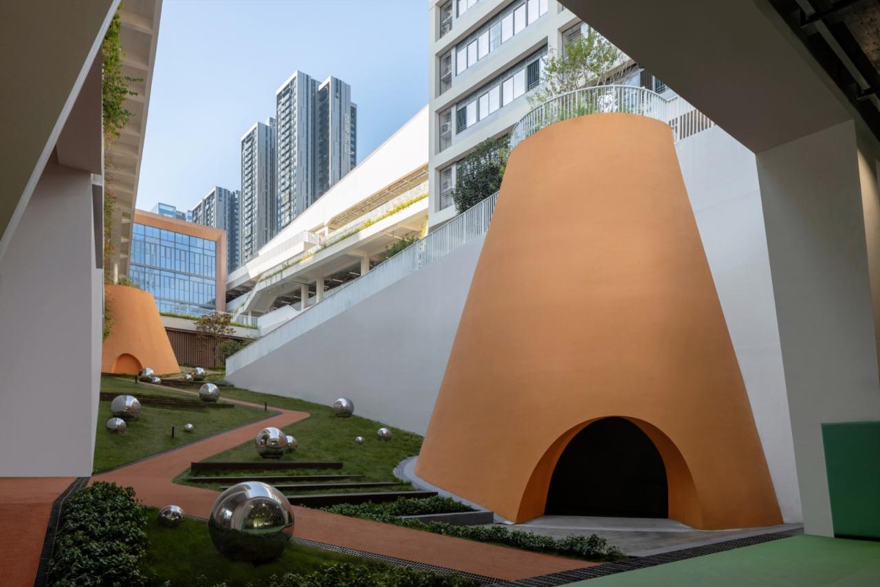BIM建筑|深圳市龙华区清泉外国语学校初中部 / 一境建筑设计 BIM建筑|深圳市龙华区清泉外国语学校初中部 / 一境建筑设计