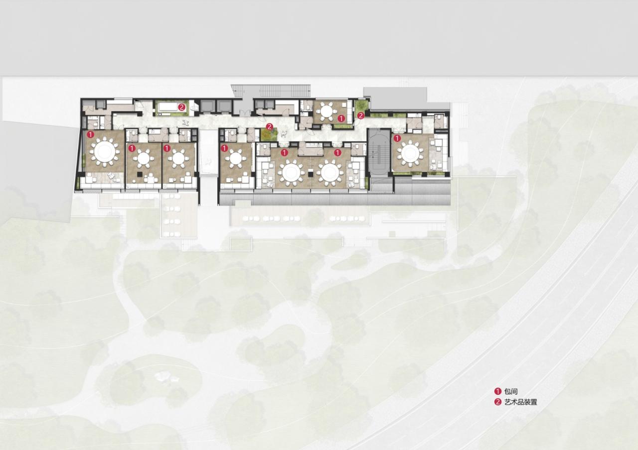 BIM建筑|南京鼓楼锦上 OCC 餐厅 / BUZZ 建筑事务所 BIM建筑|南京鼓楼锦上 OCC 餐厅 / BUZZ 建筑事务所