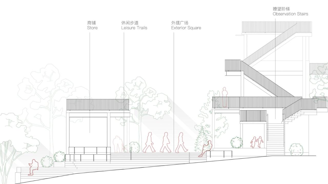 BIM建筑|森野长廊 / BDSD吾界设计 BIM建筑|森野长廊 / BDSD吾界设计