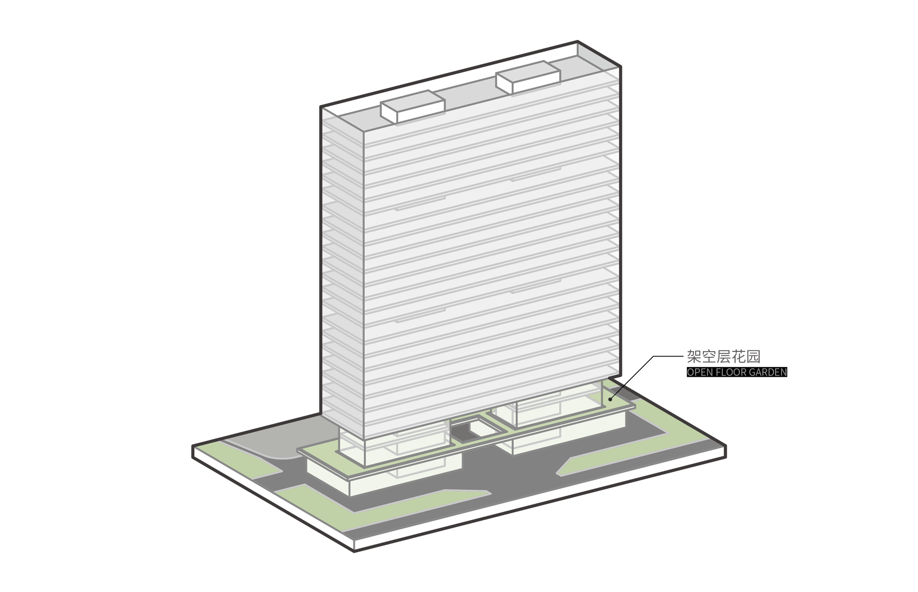 BIM建筑|武汉长江中心国际竞赛方案 / line+朱培栋关于城市坐标的双重思考 BIM建筑|武汉长江中心国际竞赛方案 / line+朱培栋关于城市坐标的双重思考