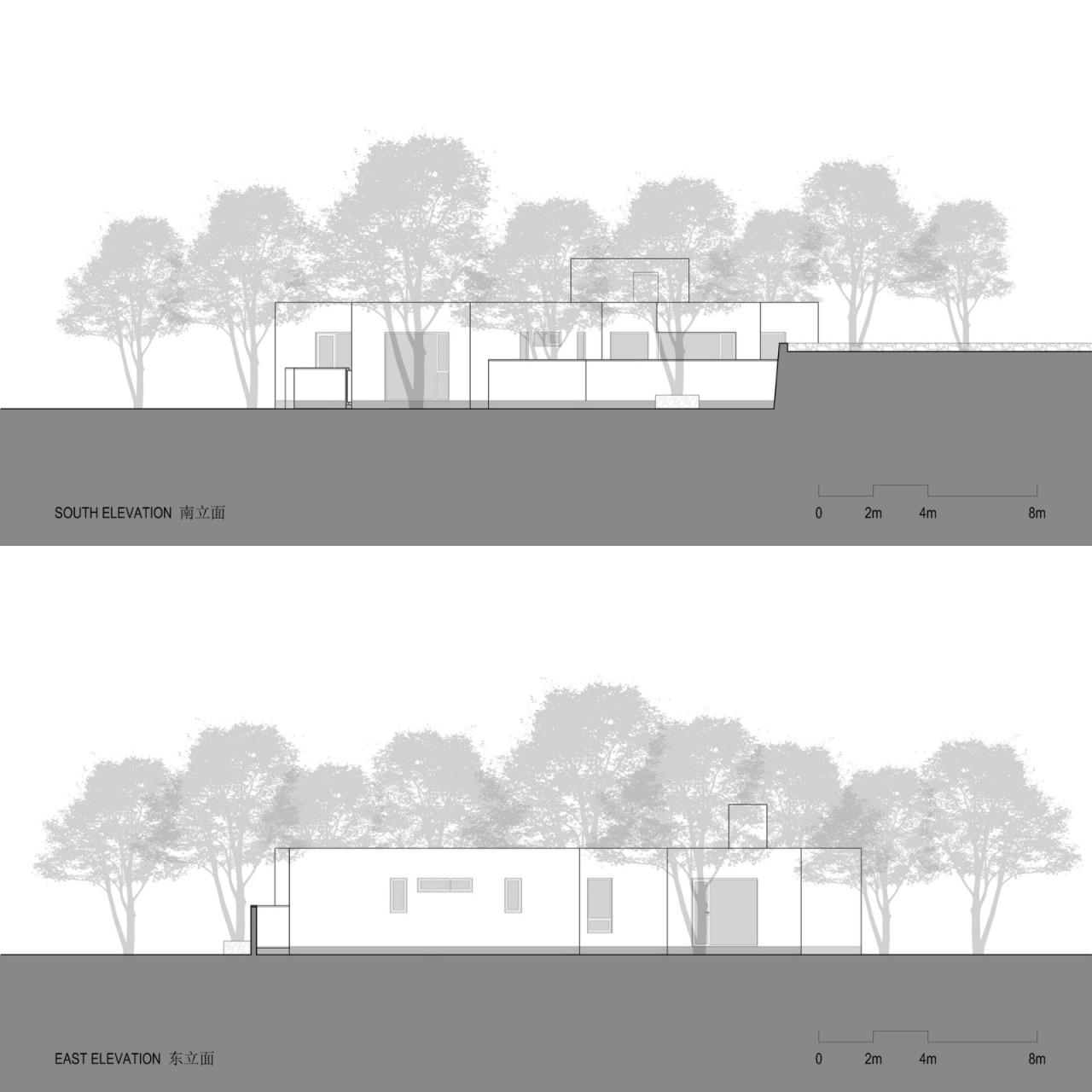 BIM建筑|龙眼树下的院子 / 在场建筑 BIM建筑|龙眼树下的院子 / 在场建筑