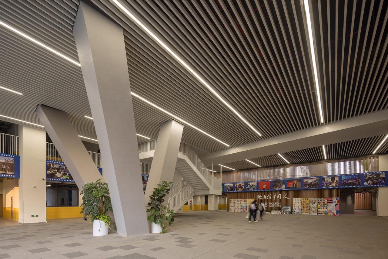 BIM建筑|深圳市龙华区清泉外国语学校初中部 / 一境建筑设计 BIM建筑|深圳市龙华区清泉外国语学校初中部 / 一境建筑设计