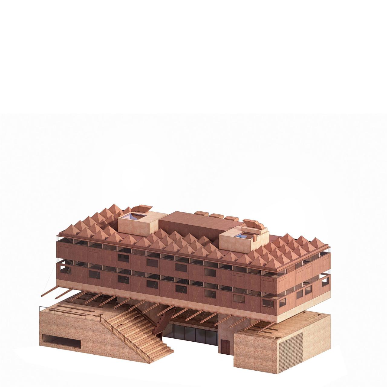 BIM建筑|帕尔杜比采 GAMPA、Sféra 建筑群与自动化工厂公共空间 / Šépka architekti BIM建筑|帕尔杜比采 GAMPA、Sféra 建筑群与自动化工厂公共空间 / Šépka architekti