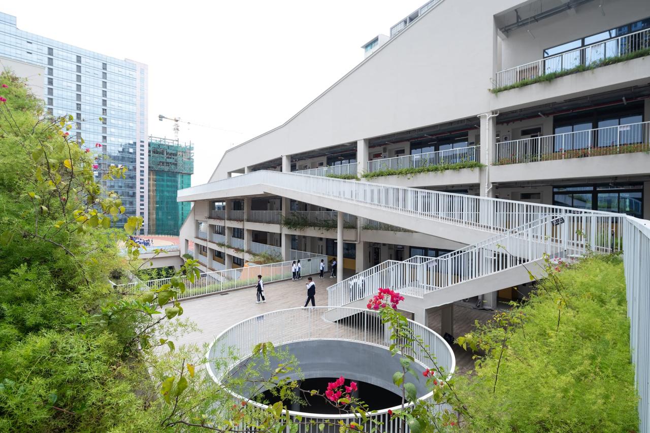 BIM建筑|深圳市龙华区清泉外国语学校初中部 / 一境建筑设计 BIM建筑|深圳市龙华区清泉外国语学校初中部 / 一境建筑设计
