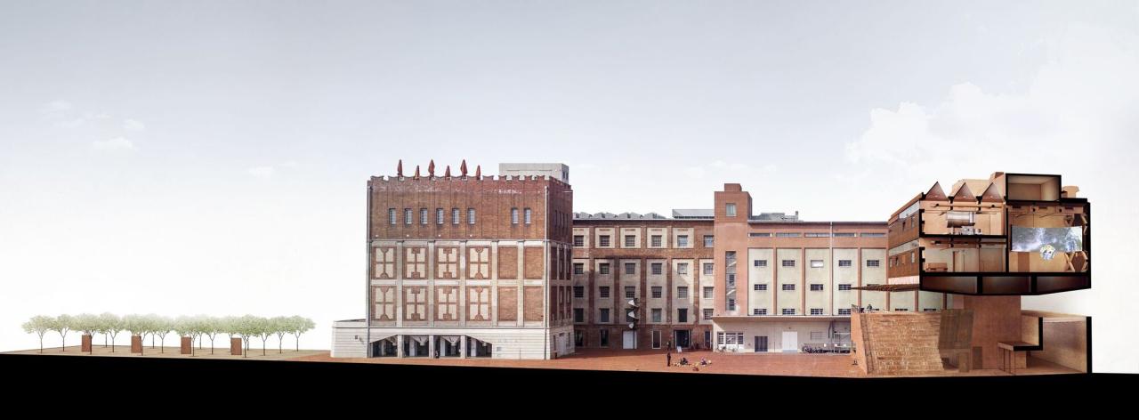 BIM建筑|帕尔杜比采 GAMPA、Sféra 建筑群与自动化工厂公共空间 / Šépka architekti BIM建筑|帕尔杜比采 GAMPA、Sféra 建筑群与自动化工厂公共空间 / Šépka architekti