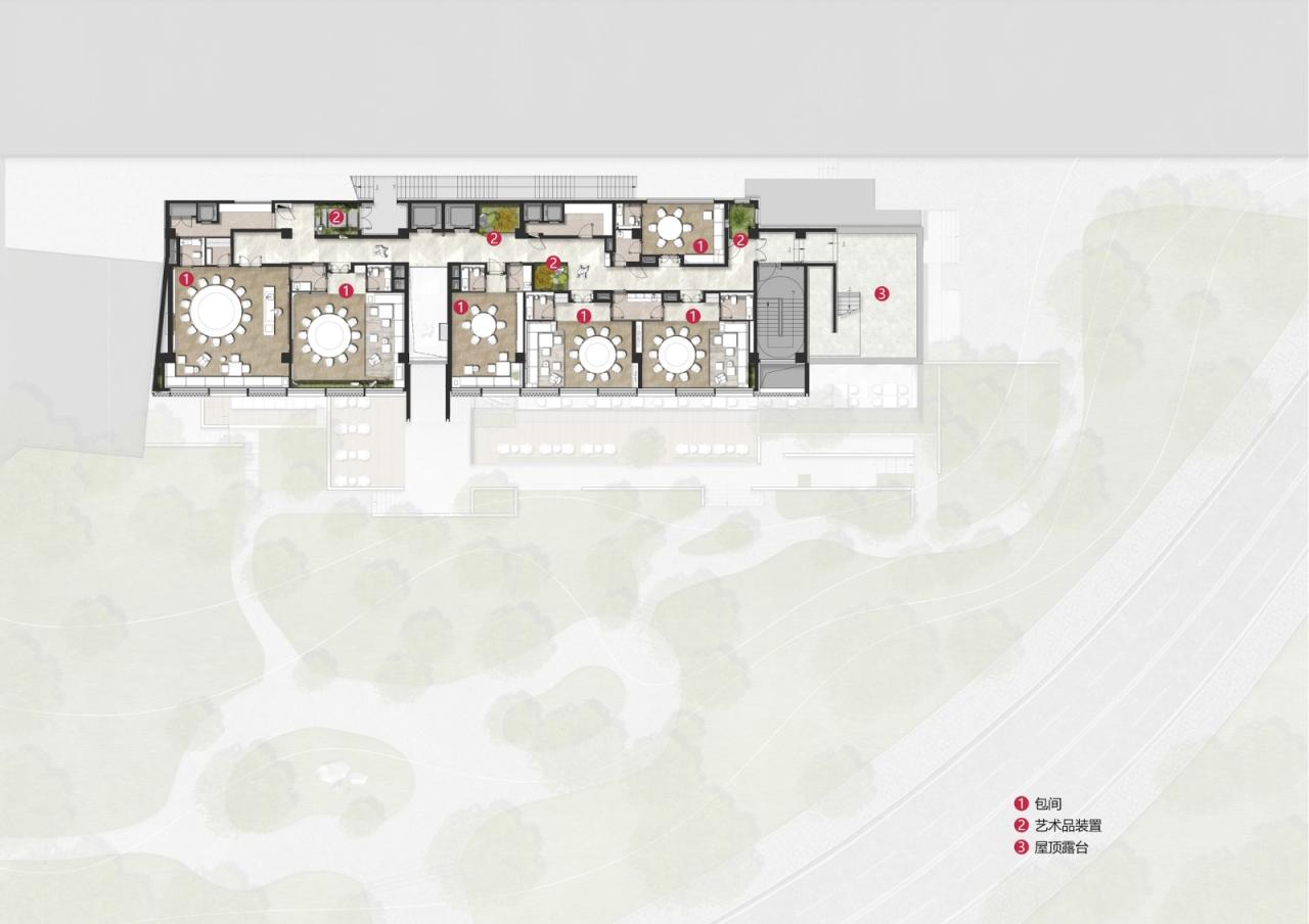 BIM建筑|南京鼓楼锦上 OCC 餐厅 / BUZZ 建筑事务所 BIM建筑|南京鼓楼锦上 OCC 餐厅 / BUZZ 建筑事务所