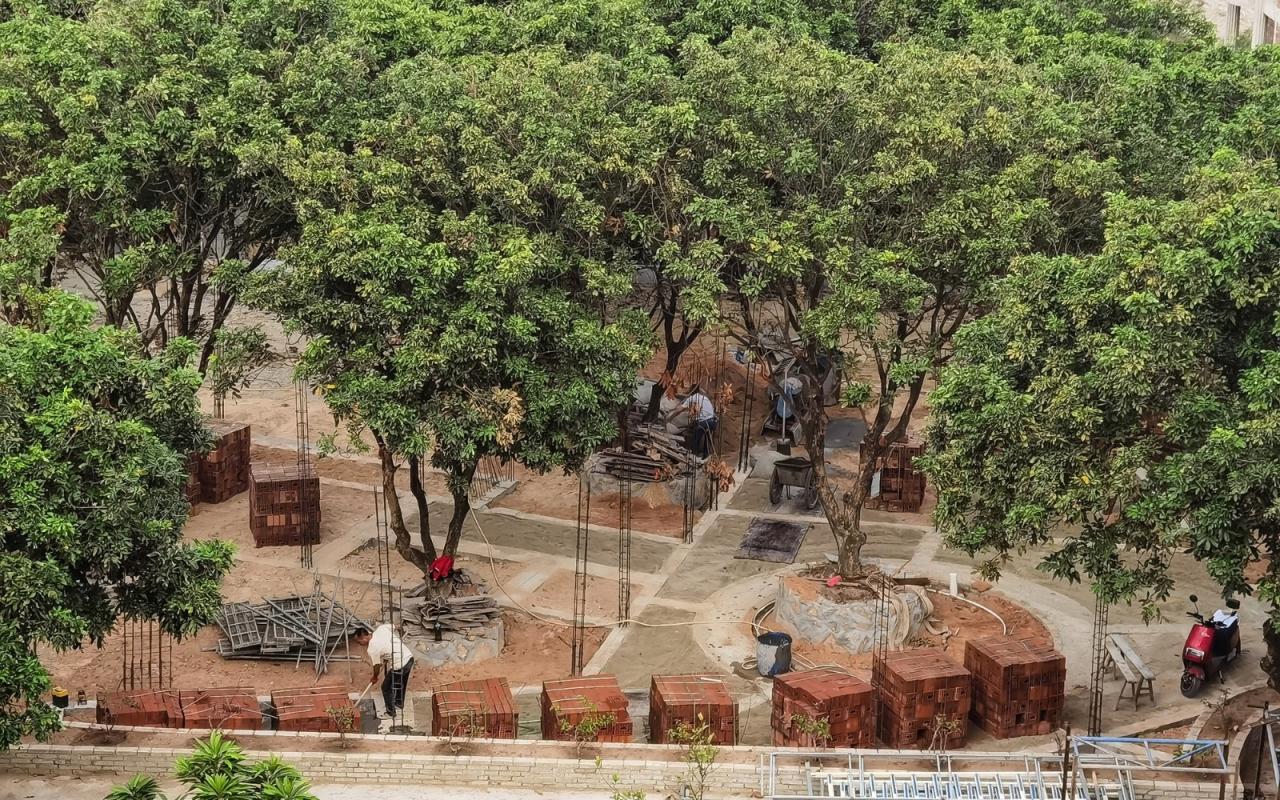 BIM建筑|龙眼树下的院子 / 在场建筑 BIM建筑|龙眼树下的院子 / 在场建筑