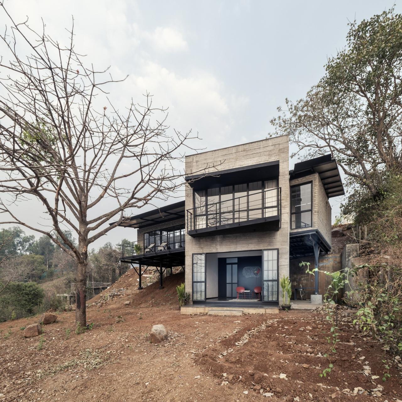 BIM建筑|斜屋 / Red Brick Studio BIM建筑|斜屋 / Red Brick Studio