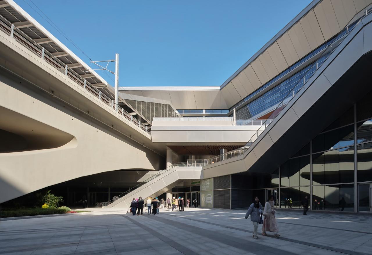 BIM建筑|苏州南站 / 筑境设计 BIM建筑|苏州南站 / 筑境设计