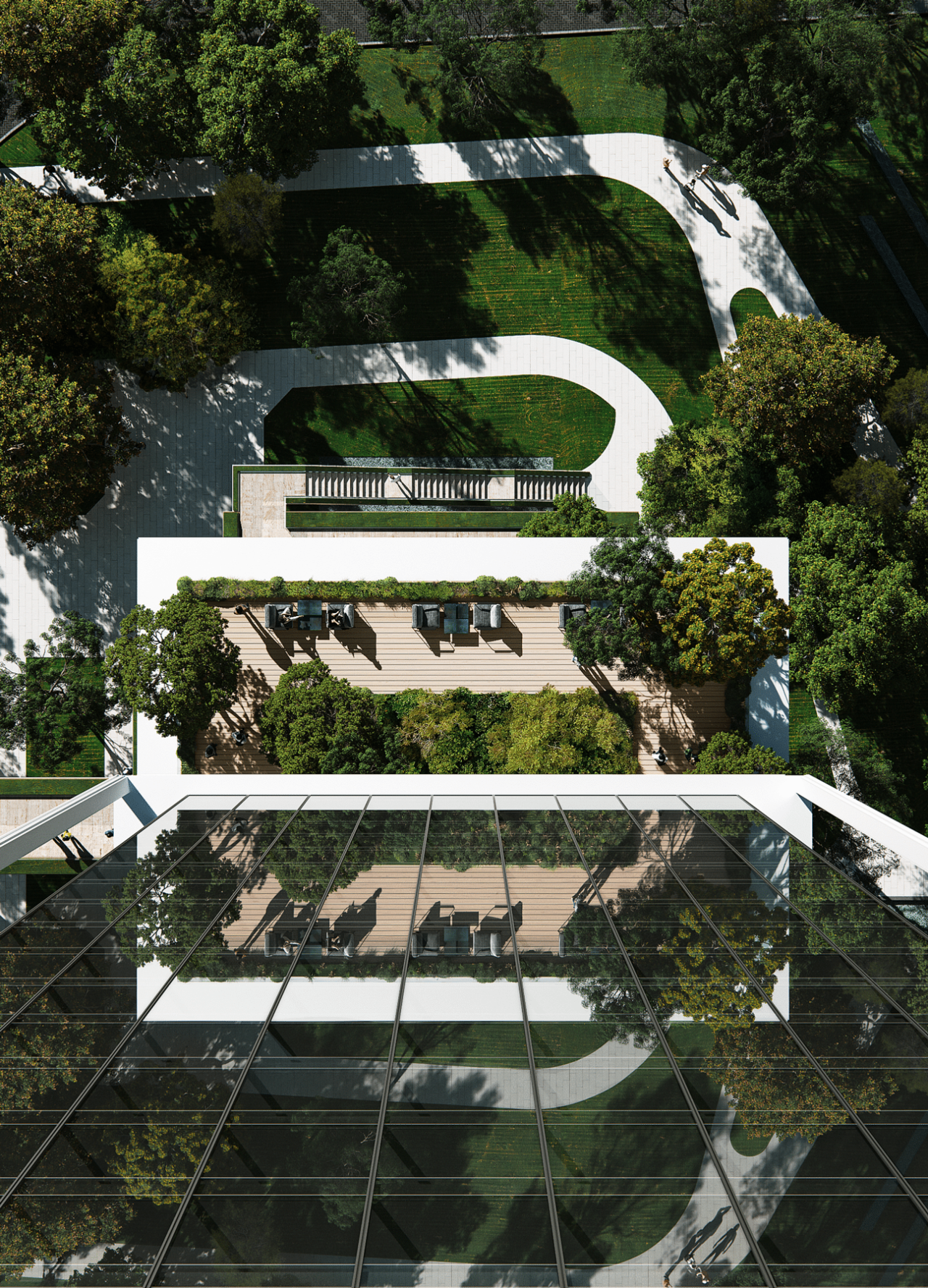 BIM建筑|武汉长江中心国际竞赛方案 / line+朱培栋关于城市坐标的双重思考 BIM建筑|武汉长江中心国际竞赛方案 / line+朱培栋关于城市坐标的双重思考