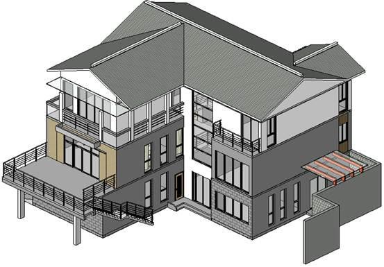 设置Revit剖切框显示与隐藏,三维视图和局部剖切框中进行切换 BIM插件教程 第3张-BIM建筑网 设置Revit剖切框显示与隐藏,三维视图和局部剖切框中进行切换 BIM插件教程 第3张