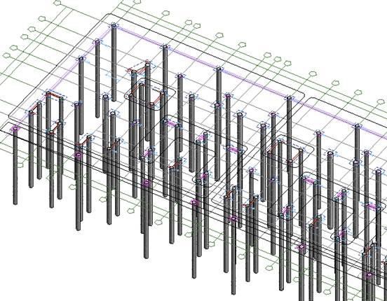 Revit快速建模|CAD根据链接的CAD文件,读取图层图元快速生成桩 BIM插件教程 第6张-BIM建筑网 Revit快速建模|CAD根据链接的CAD文件,读取图层图元快速生成桩 BIM插件教程 第6张